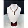 Image 1 : Pretty Ruby Red Rhinestone Necklace