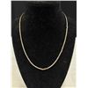 Image 2 : 18" Long Sterling Silver Chain Weighs 18.4 Grams