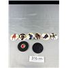 Image 2 : Vintage Collectable NHL Lot of Bottlecaps, Figureal Heads, Button, etc