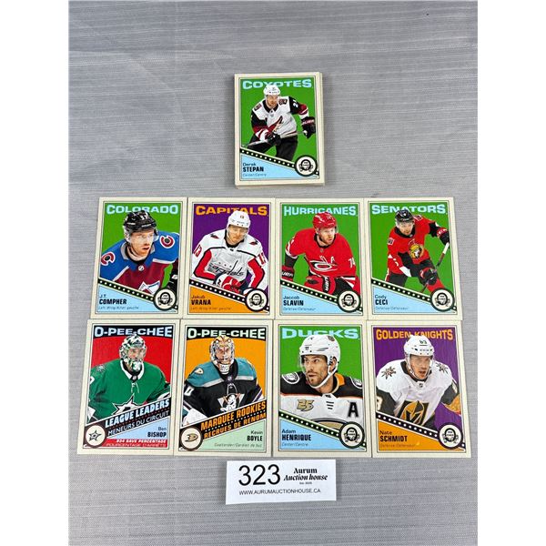 Lot of NHL 2019 O-Pee-Chee Trading Cards
