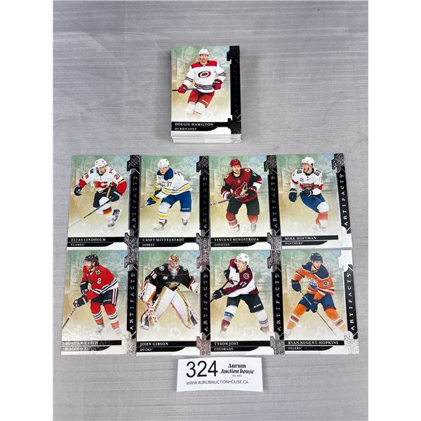 Lot of NHL Artifacts 2019 Trading Cards