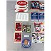 Image 2 : Miscellanious Lot of NHL Trading Cards and Orland Kurten Bach Sticker