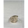 Image 2 : Nice West Coast Native Sterling Ring and Sterling Silver Brooch 16 Grams