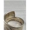 Image 3 : Nice West Coast Native Sterling Ring and Sterling Silver Brooch 16 Grams