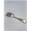 Image 4 : Heavy Sterling Silver Serving Fork Weighs 63.8 Grams