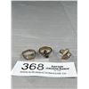 Image 1 : 3 Sterling Rings