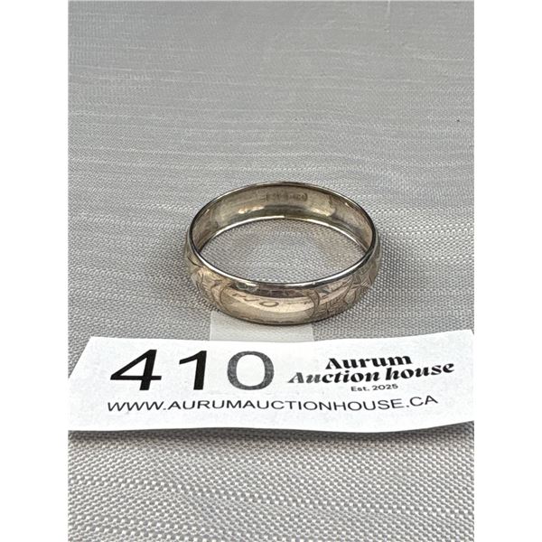 English Sterling Birmingham 1911 Napkin Ring