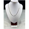 Image 1 : Nice 20" Sterling Silver Herringbone Necklace