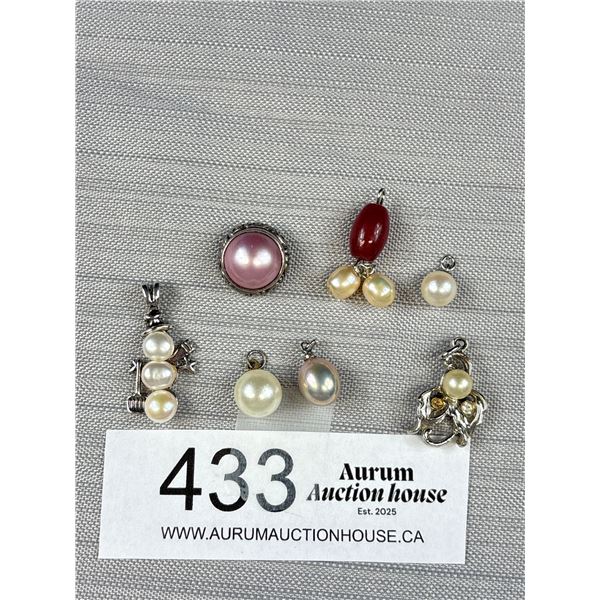 Various Pearls Pendants