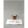 Image 1 : Sterling Silver w/ Genuine Amber Ring, Unmarked