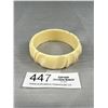 Image 1 : Vintage Carved Bakelite or Celluloid Bangle