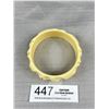 Image 3 : Vintage Carved Bakelite or Celluloid Bangle