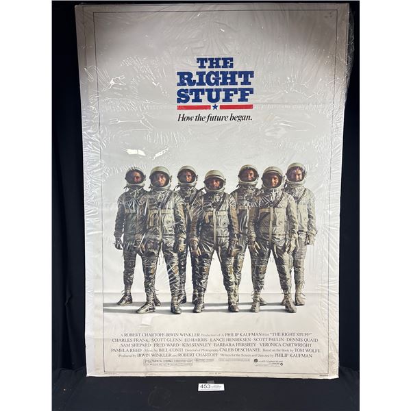 Large 1983 The Right Stuff Movie poster