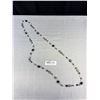 Image 2 : Vintage Double Length Various Glass + Crystal Beads Necklace
