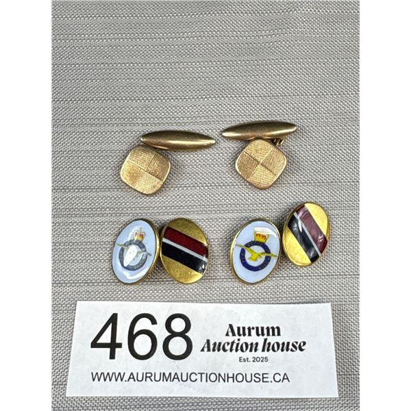 2 Pairs of Antique Cufflinks