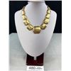 Image 1 : Heavy Gold Colour Necklace Marked BR