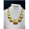 Image 2 : Heavy Gold Colour Necklace Marked BR