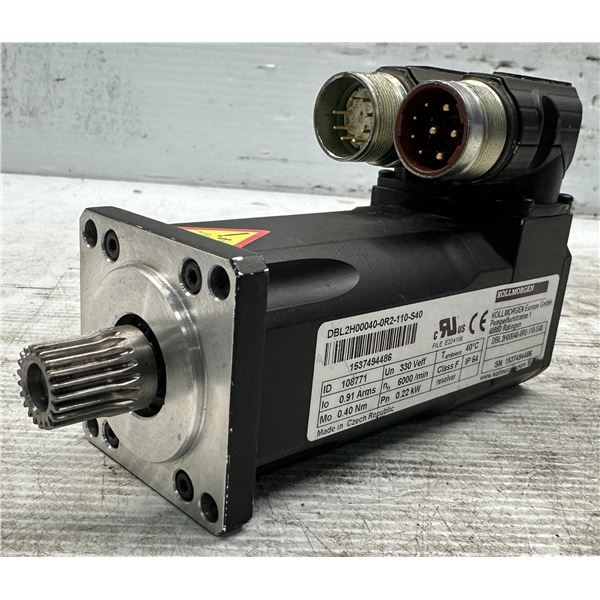 Kollmorgen #DBL2H00040-0R2-110-S40 Servo Motor