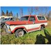 Image 1 : 1978 Ford Bronco Ranger XLT, 5.8L auto, 4x4, hasn't run for many years, SN. U15SLBK7942