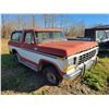 Image 3 : 1978 Ford Bronco Ranger XLT, 5.8L auto, 4x4, hasn't run for many years, SN. U15SLBK7942