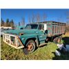 Image 1 : Ford 500 grain truck c/w 12ft box, standard 5spd trans, SN. F5OCRC85956