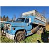 Image 1 : 1974 GMC 6500 gravel truck, V8, 5&4 spd manual trans, air brakes, 13 ft box & hoist, SN. TME664V5890