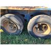 Image 13 : Approx. 38 ft. Fruehauf grain trailer, 3 hoppers, roll-tarp, 11R22.5 rubber, need repairs, no visibl