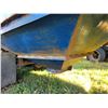 Image 9 : Approx. 38 ft. Fruehauf grain trailer, 3 hoppers, roll-tarp, 11R22.5 rubber, need repairs, no visibl