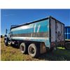 Image 6 : 1975 Ford grain truck, 3208 CAT engine, non-turbo, 5&4 trans, approx. 19 ft Box & hoist, c/w silage 
