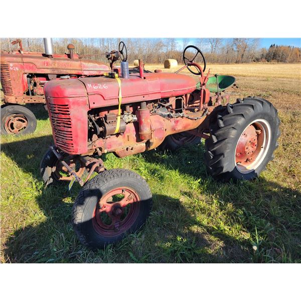 IH Model A tractor, 540 PTO, SN. 1540, not running