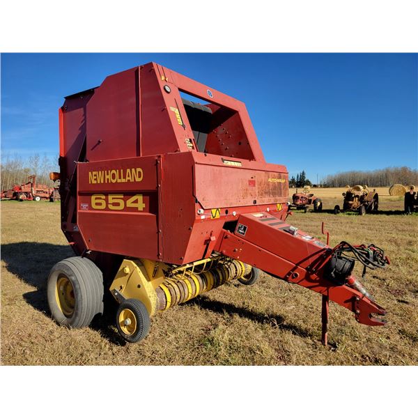 New Holland 654 Round Blaer, wide pick-up, 540 PTO, working order