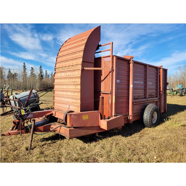 Hesston StakHand 30, missing tractor-end PTO, was working has been parked for years