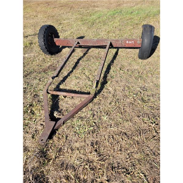 Pull-type frame