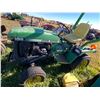 Image 1 : J.D. 655 Diesel Riding Tractor, 3pt. Hitch, Roll Bar, No Deck, Looks Complete