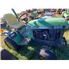 Image 2 : J.D. 655 Diesel Riding Tractor, 3pt. Hitch, Roll Bar, No Deck, Looks Complete