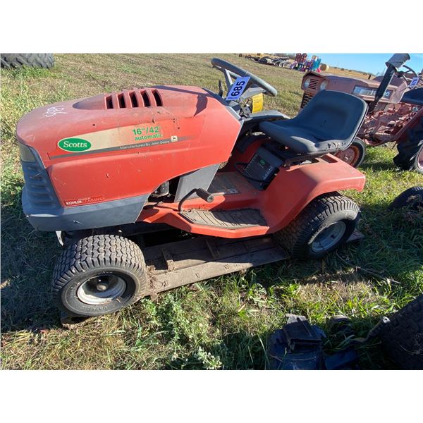 Scotts 16hp, 42in. Automatic c/w Deck