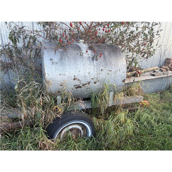 Sprayer Tank & Two Wheel Cart