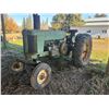 Image 1 : J.D. 70 Tractor. Has Been Shedded c/w P.T.O. & Single Hydraulics, Pulley, Casting No. F1244R. Nice R