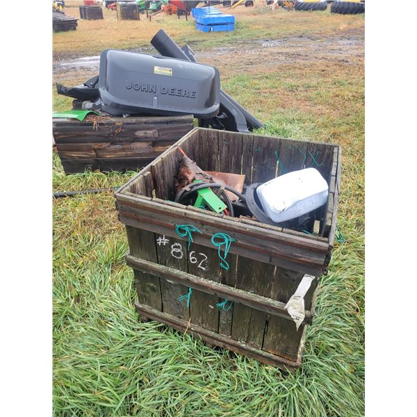 Qty of misc. JD lawnmower parts