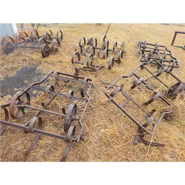 5- Spring tooth harrows