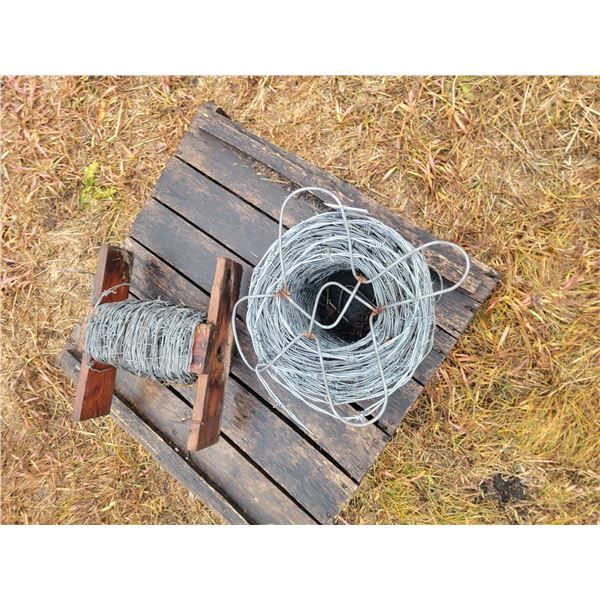 Barbed wire