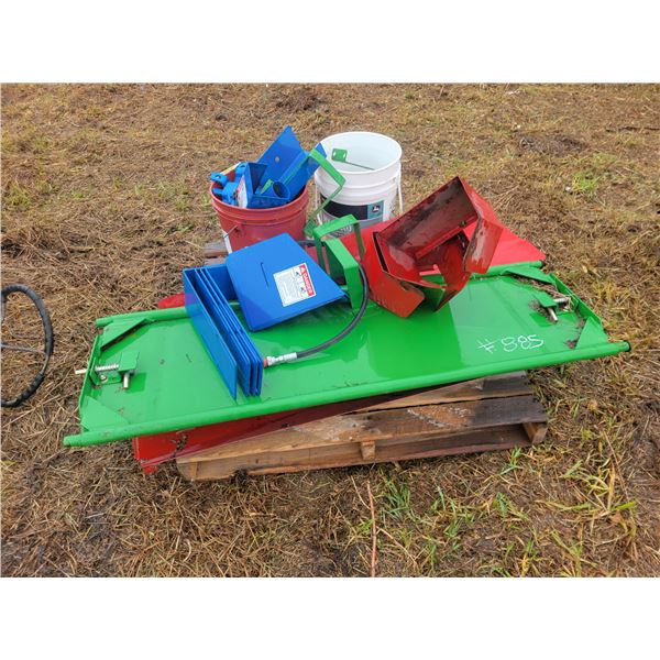 Qty of shields & brackets