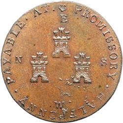 Cheshire. Chester. Halfpenny, ND