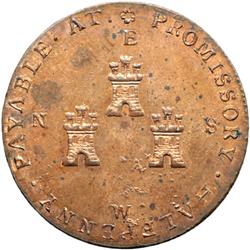 Cheshire. Chester. Halfpenny, ND