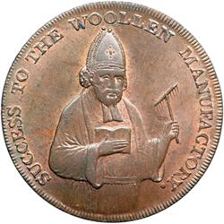 Devonshire. Exeter. Halfpenny, 1792