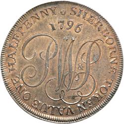 Dorsetshire. Sherborne. Halfpenny, 1796