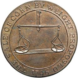 Gloucestershire. Badminton. Halfpenny, 1796