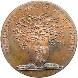 Gloucestershire. Gloucester. Halfpenny, 1796