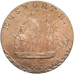 Hampshire. Emsworth. Halfpenny, 1794