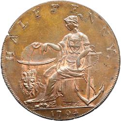 Hampshire. Emsworth. Halfpenny, 1794
